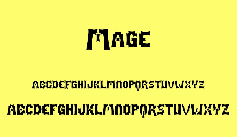 Mage font