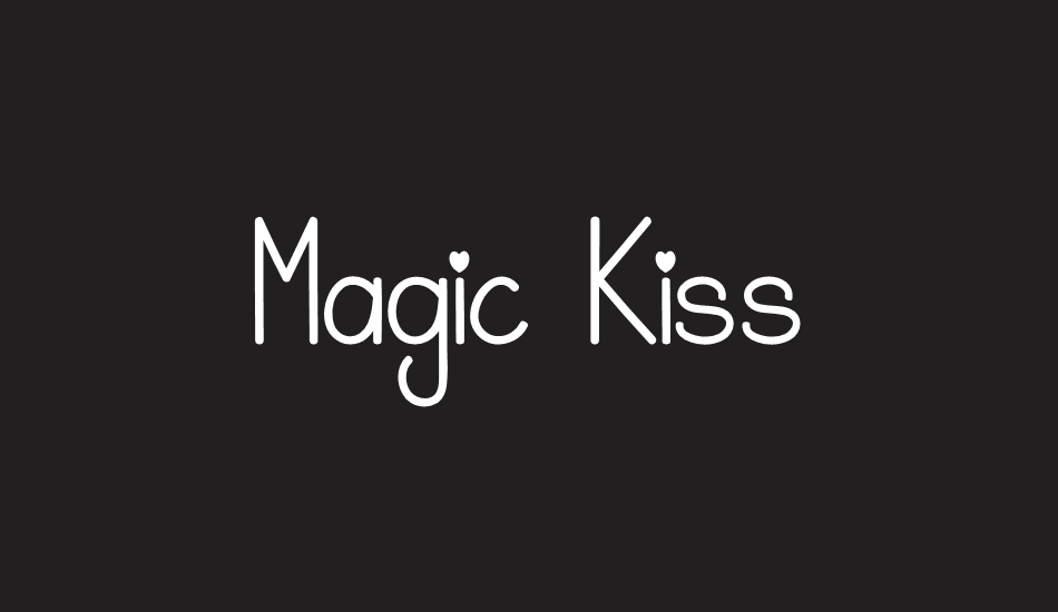 Magic Kiss font big