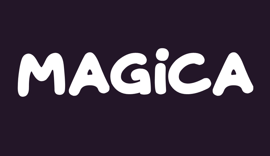 Magical Markers font big