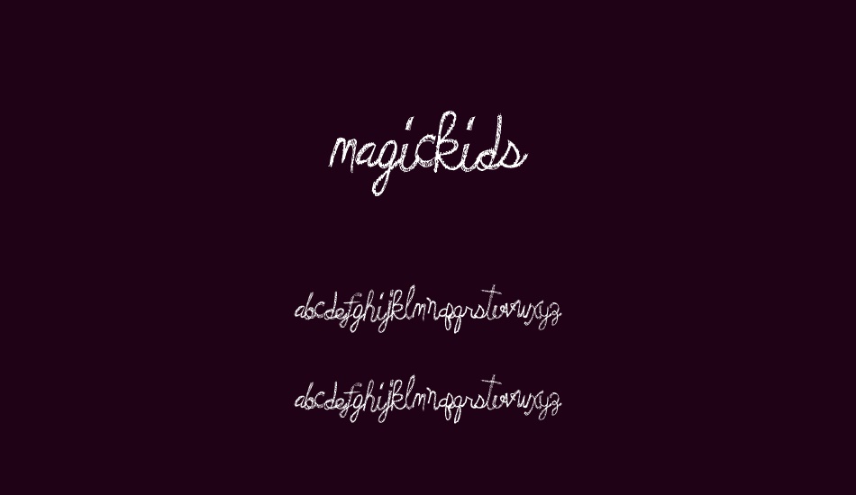 MagicKids font