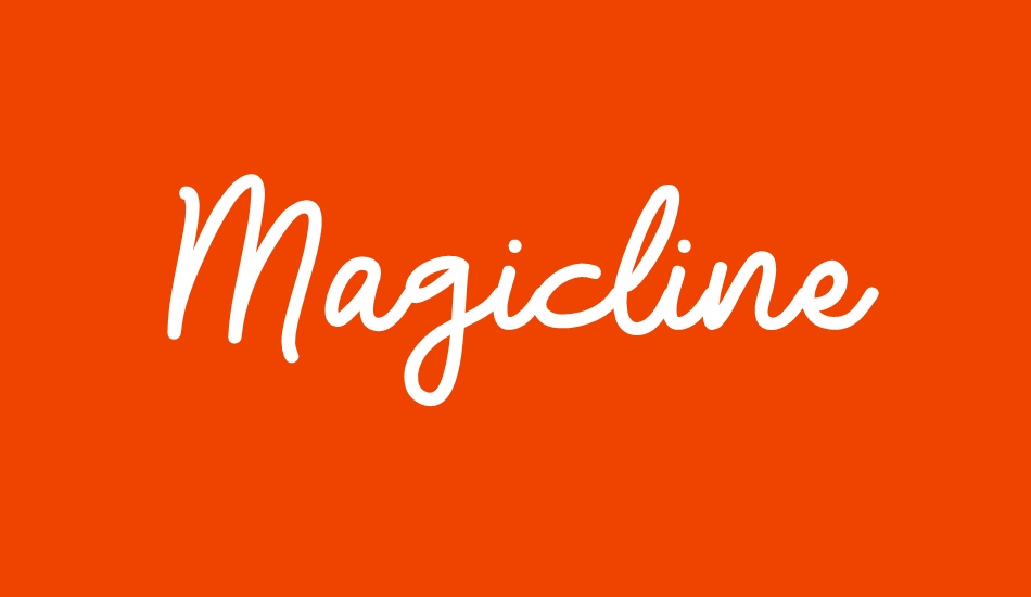 Magicline font big