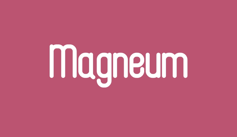 Magneum font big