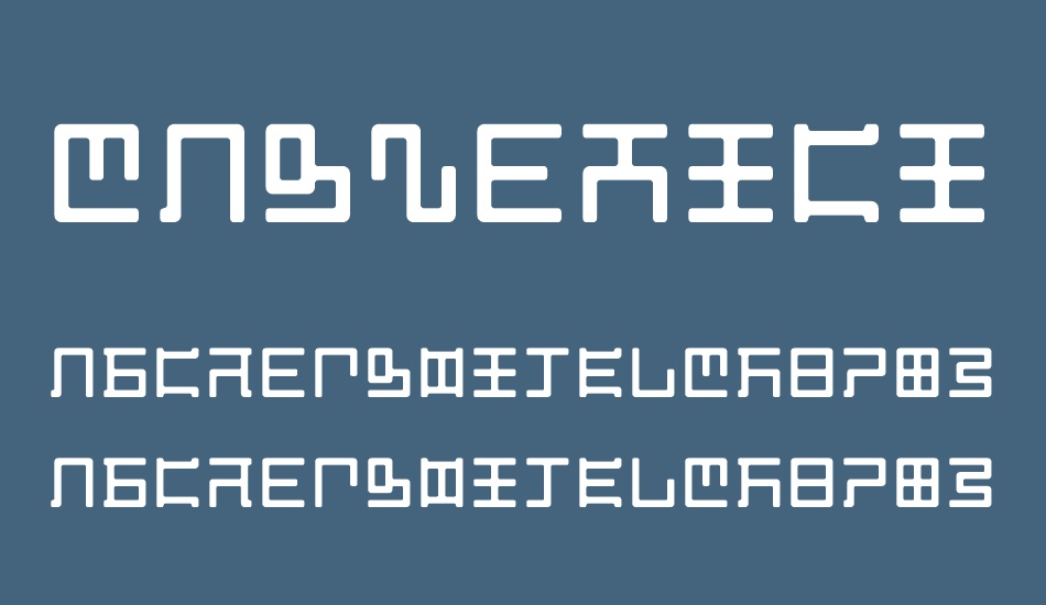 Magzetician font