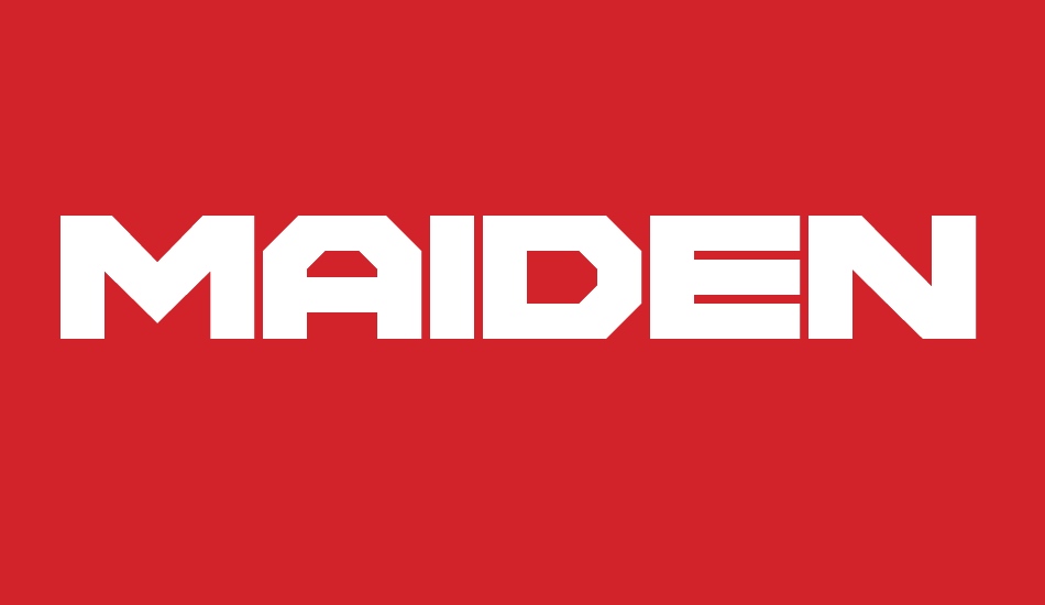 Maiden Crimes font big