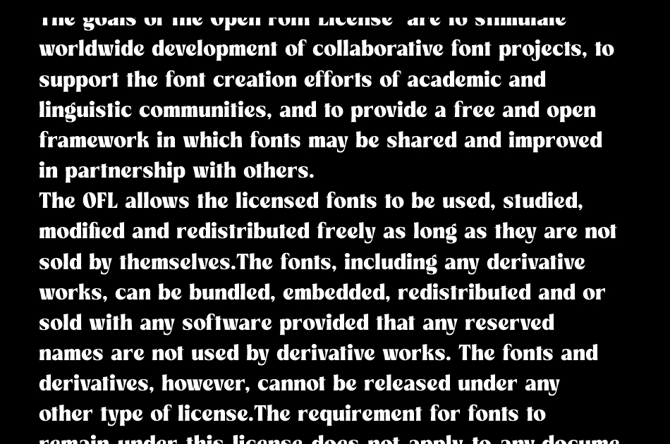 Makers Weave font 1