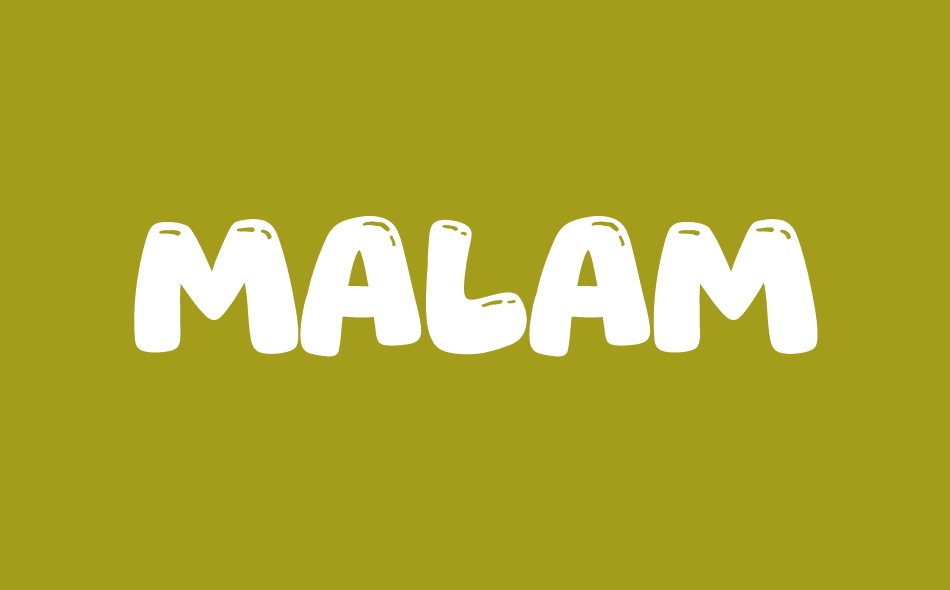 Malam Poek font big