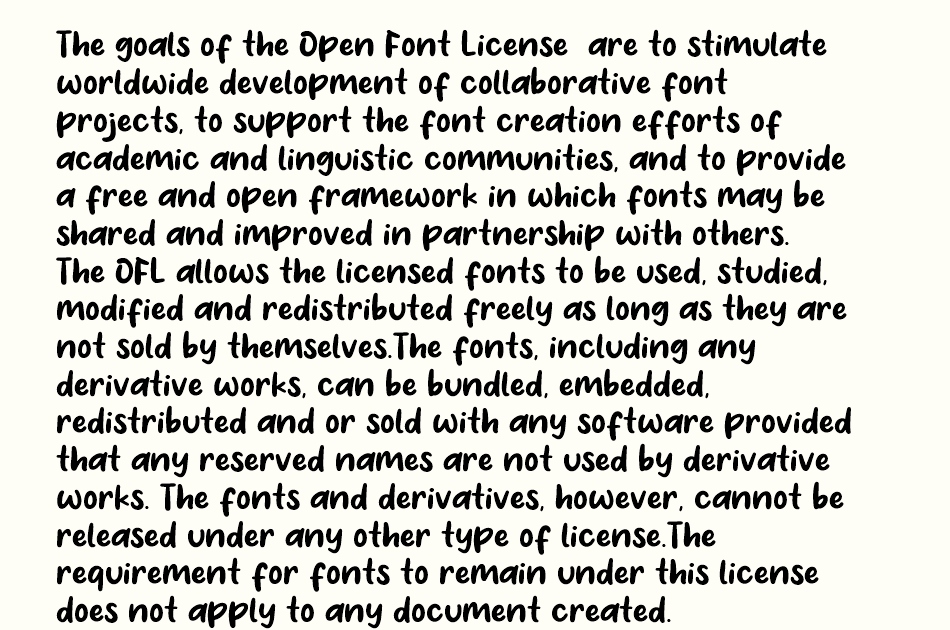 Males font 1