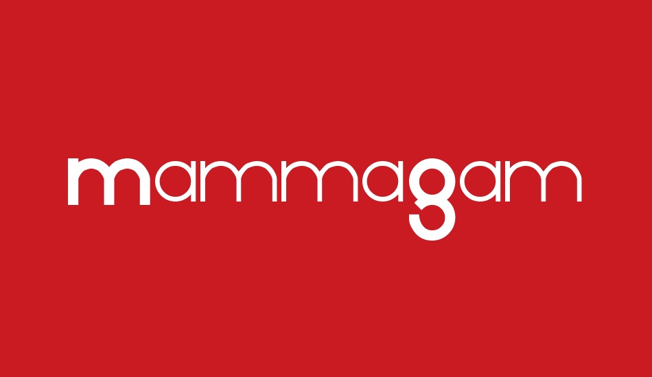 MammaGamma font big