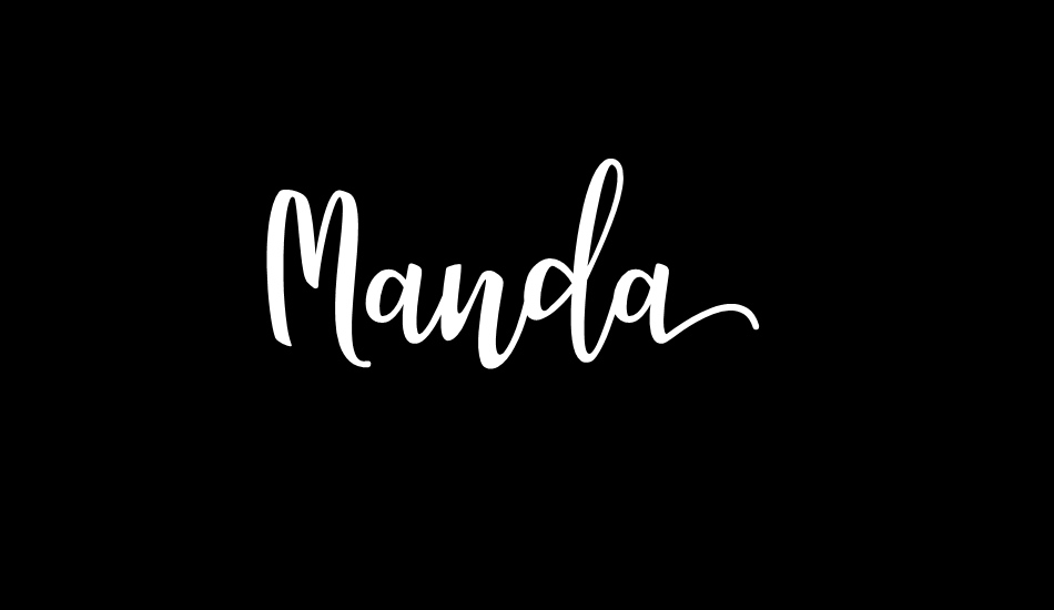 Manda font big