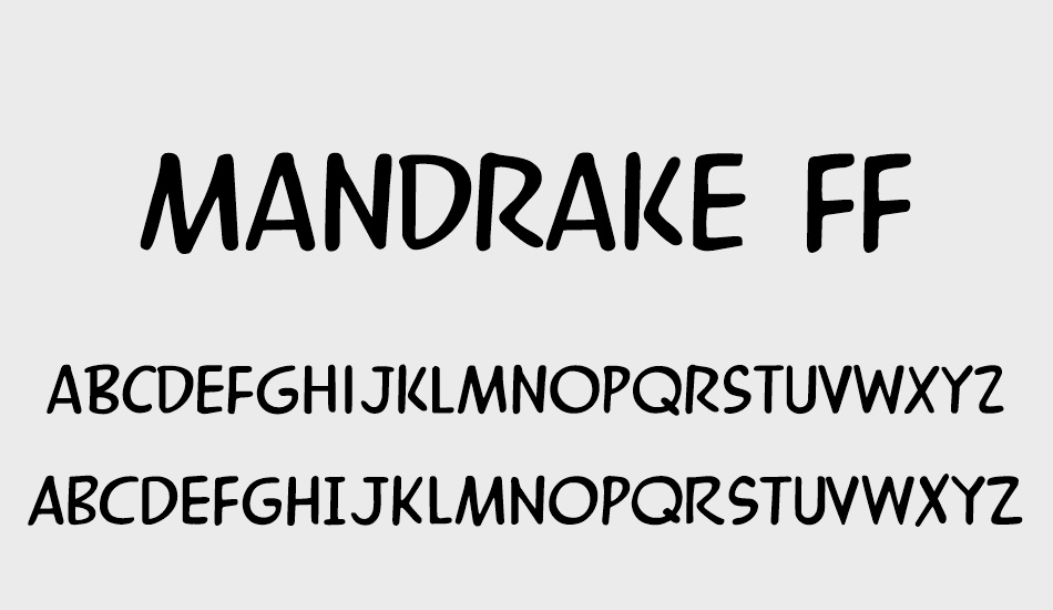 Mandrake FF font