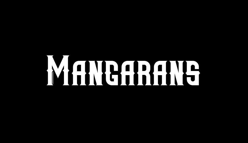 Mangarans DEMO font big