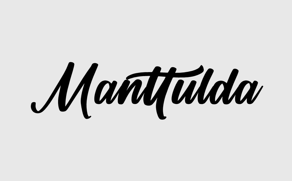 Manttulda Philliph font big