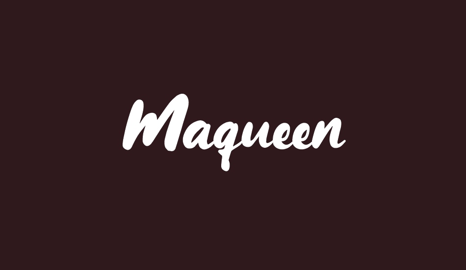 Maqueen font big