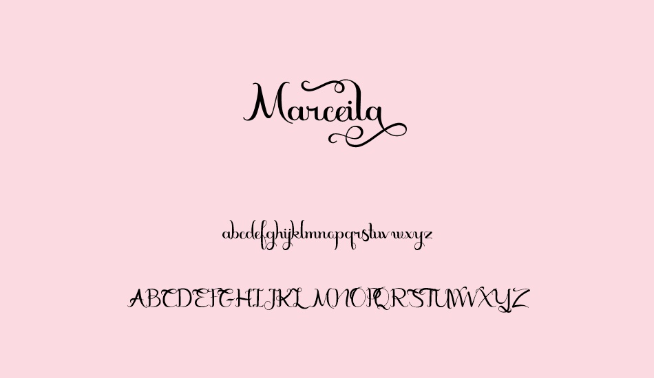 marceila font