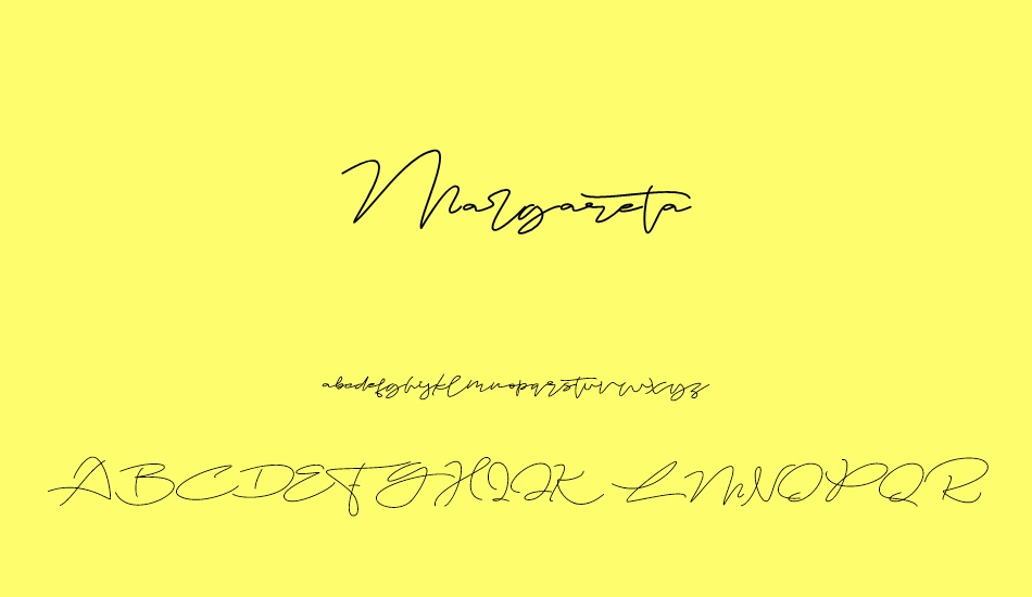 Margareta font