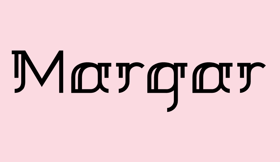 Margarette 01 font big