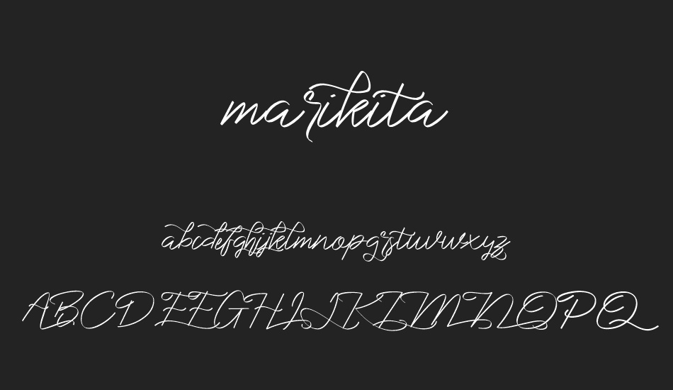 marikita font