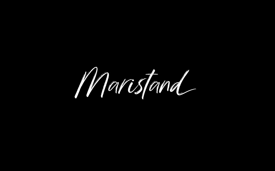 Maristand font big