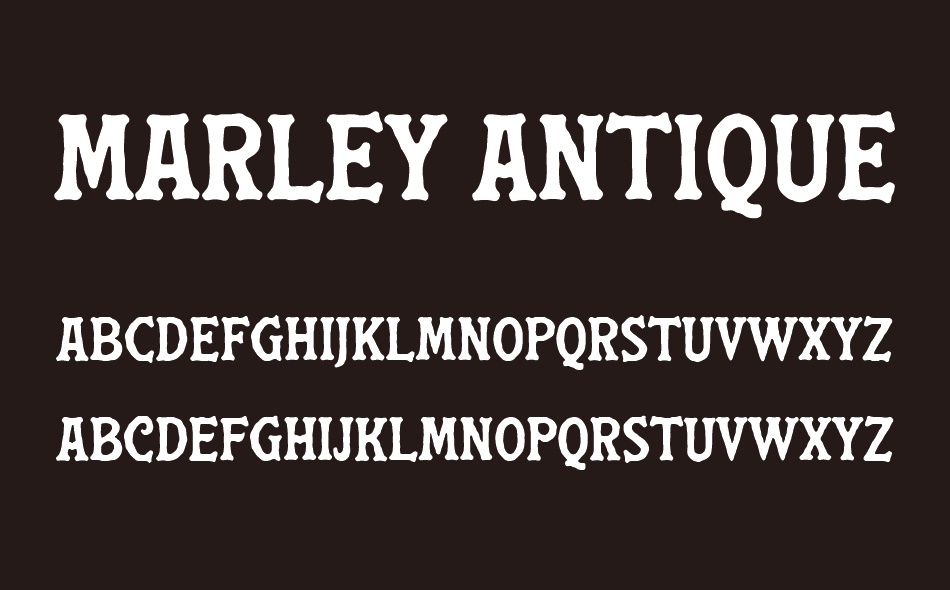Marley Antique font