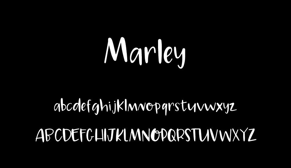 Marley font