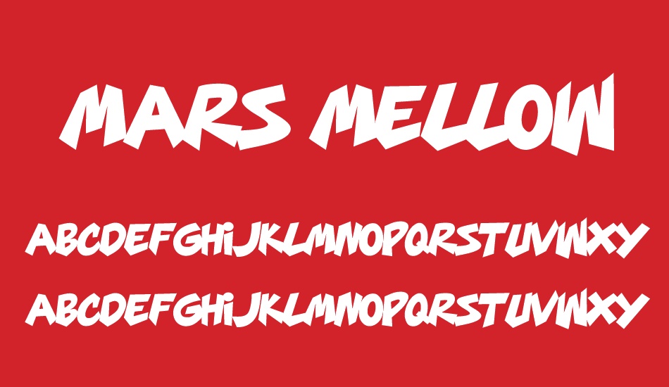 MARS MELLOW font