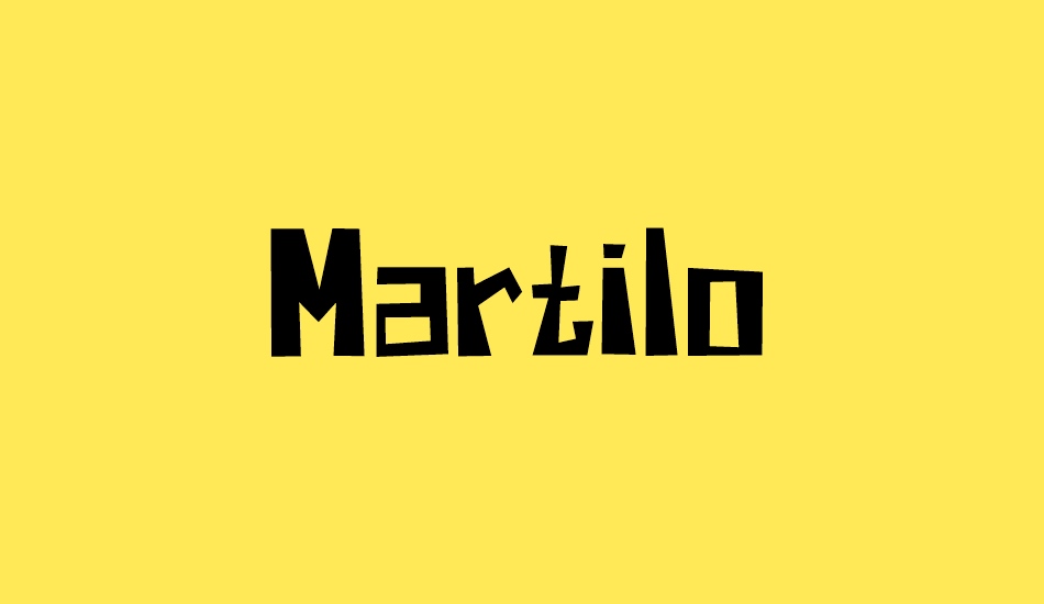 Martilo font big