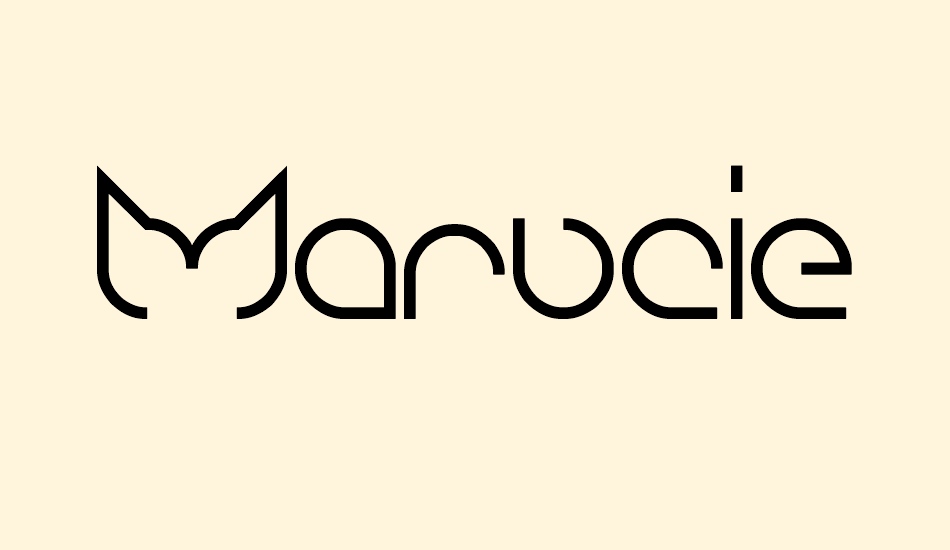 maruciel font big