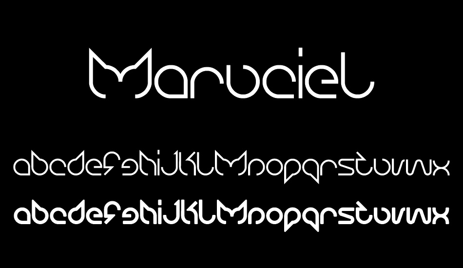 maruciel font