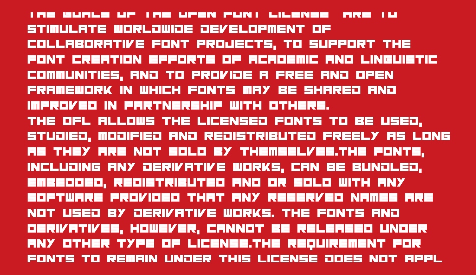 Massive Bassline font 1