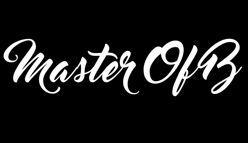 Master Of Break Free Font