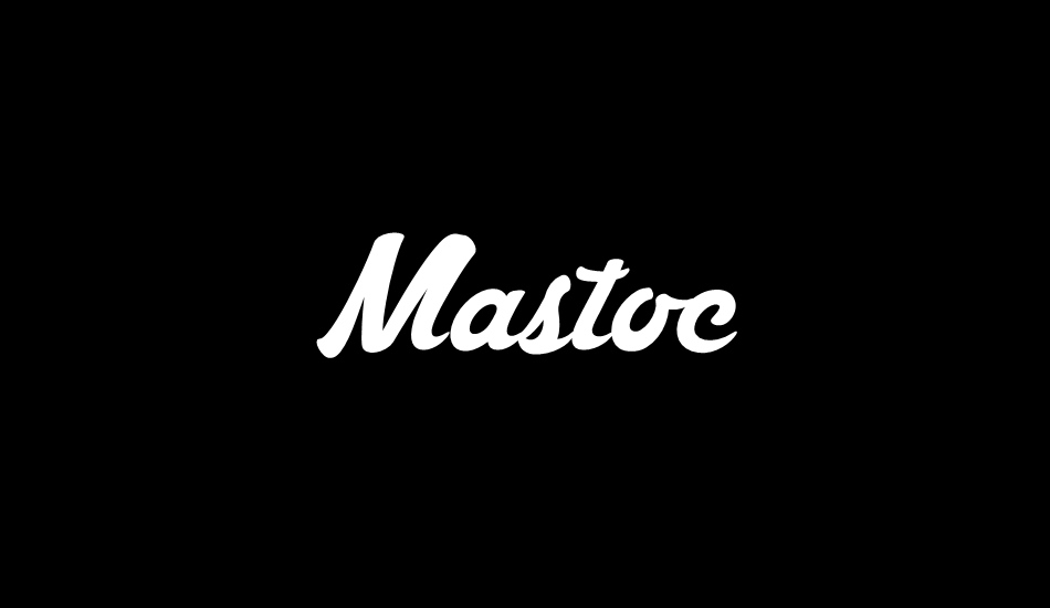 Mastoc Personal Use Only font big