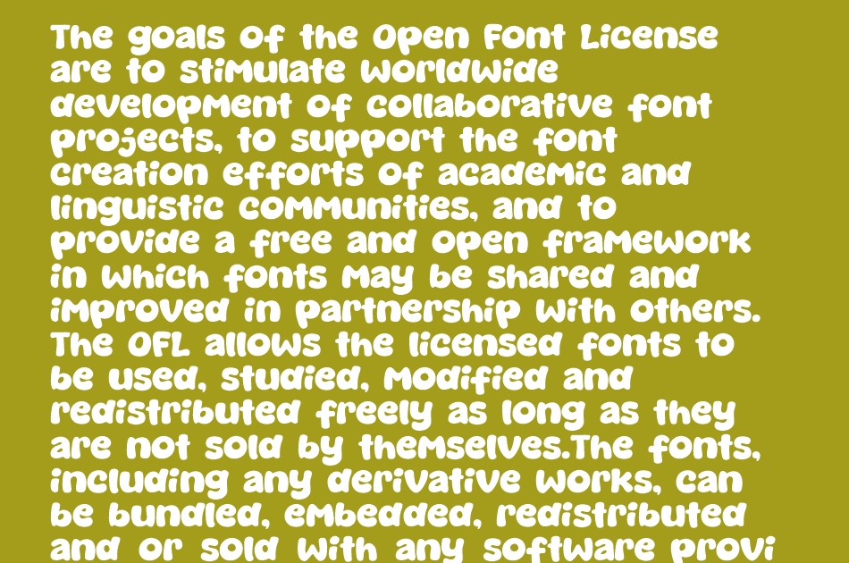 Matcha Mint font 1