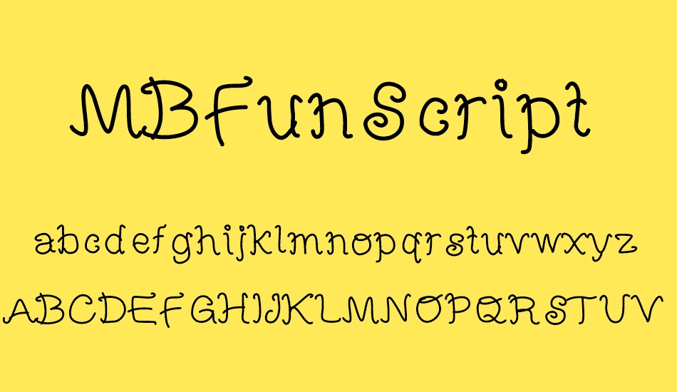 MBFunScript font