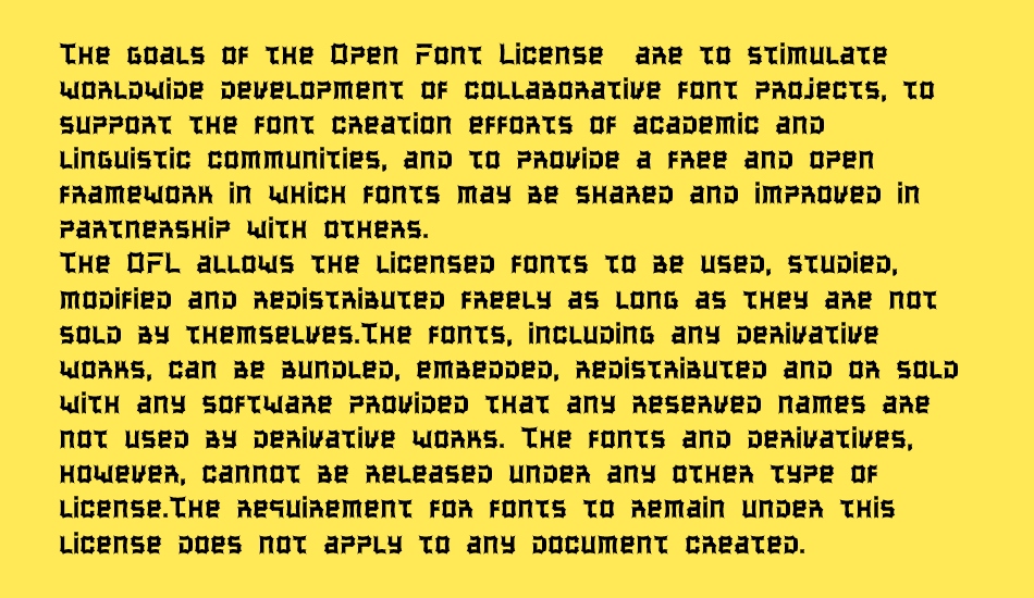 McAlbertina font 1