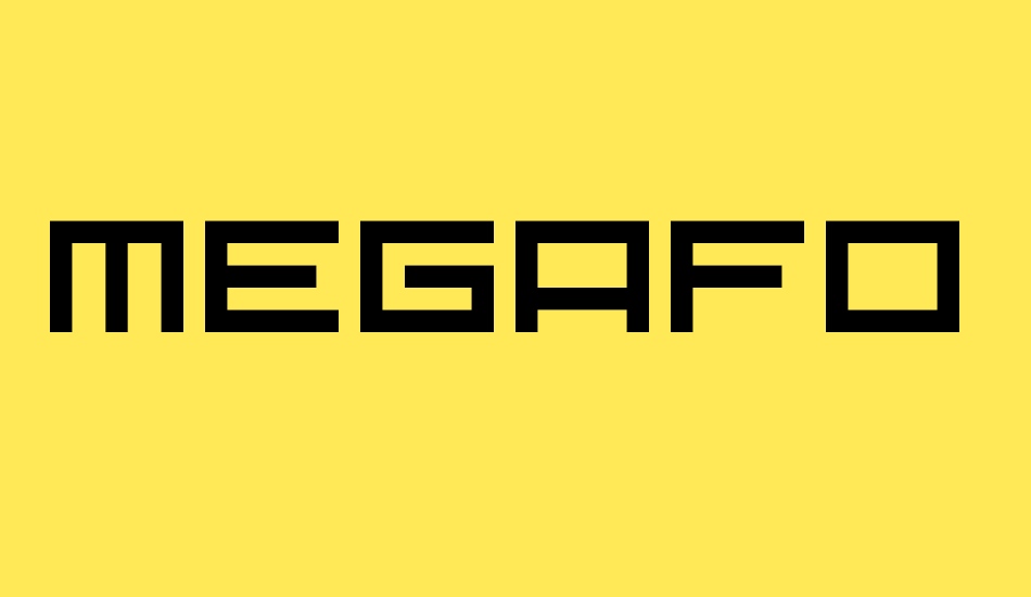 Megafont font big