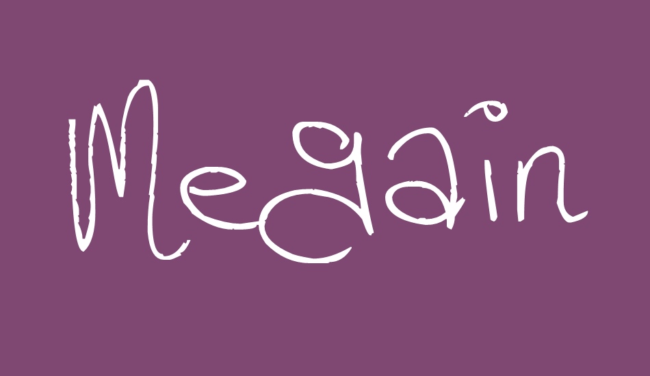 Megaink font big