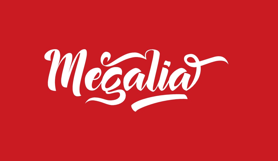 Megalia font big