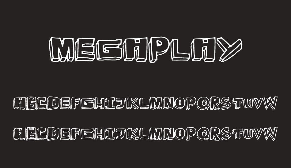 MegaPlay font