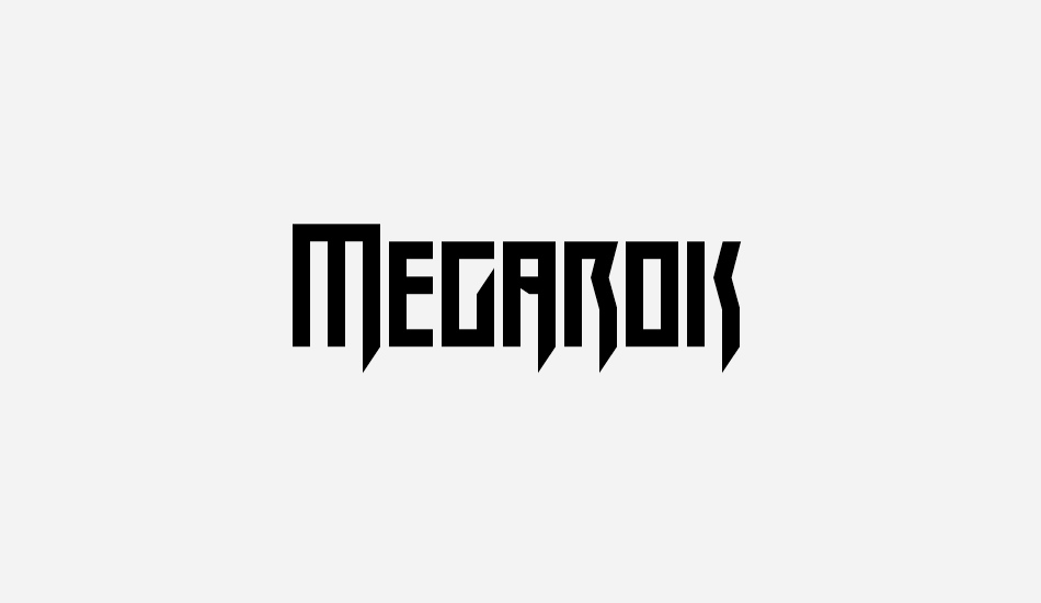 Megarok font big