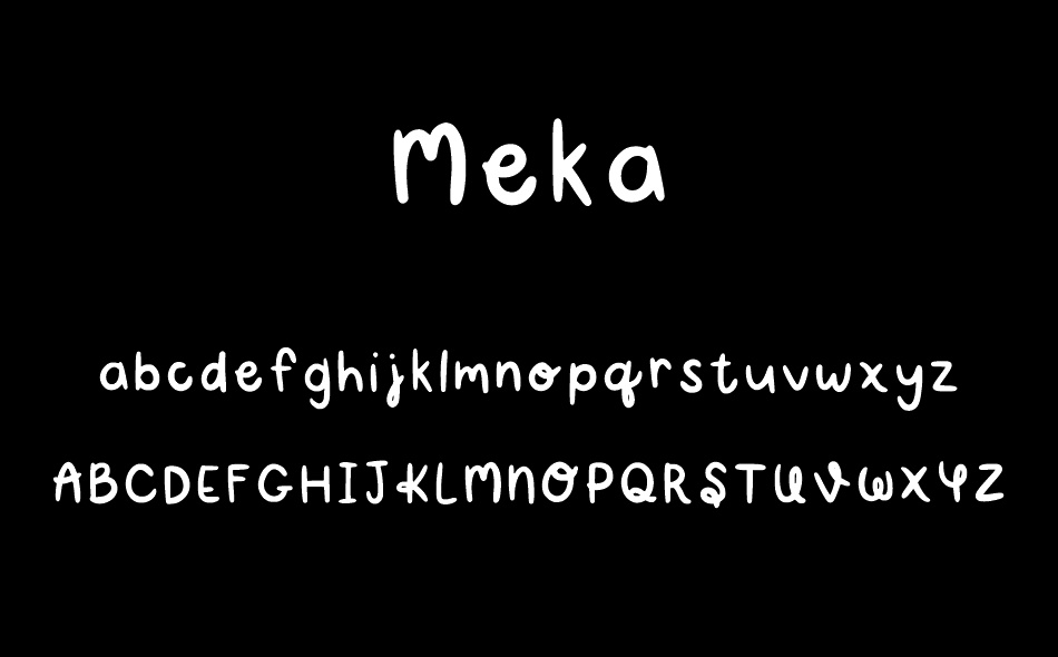 Meka font