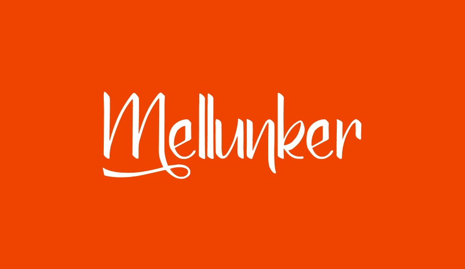 Mellunker font big