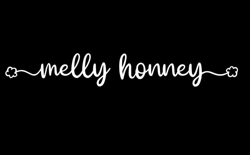 Melly Honney font big