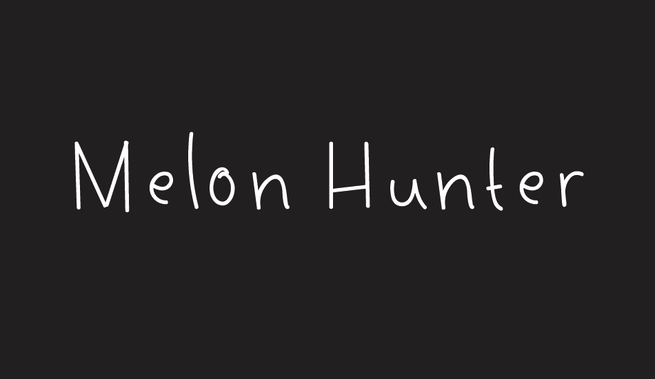 Melon Hunter 2 font big