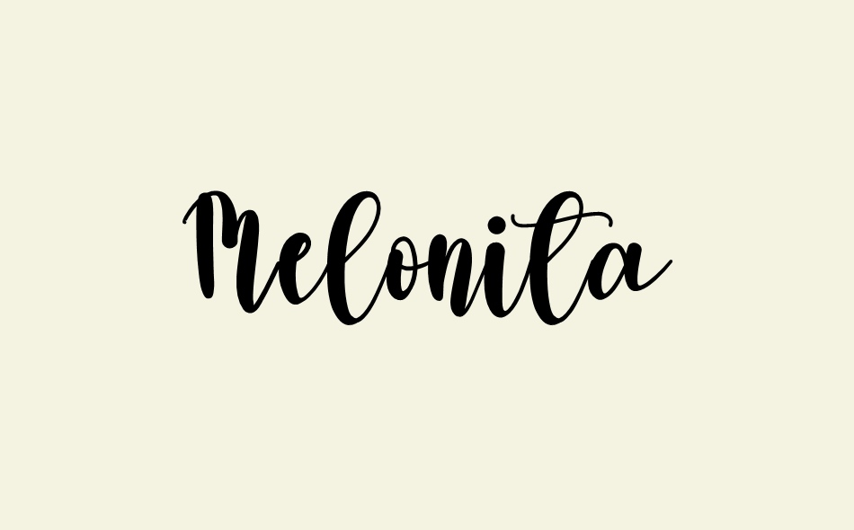 Melonita font big