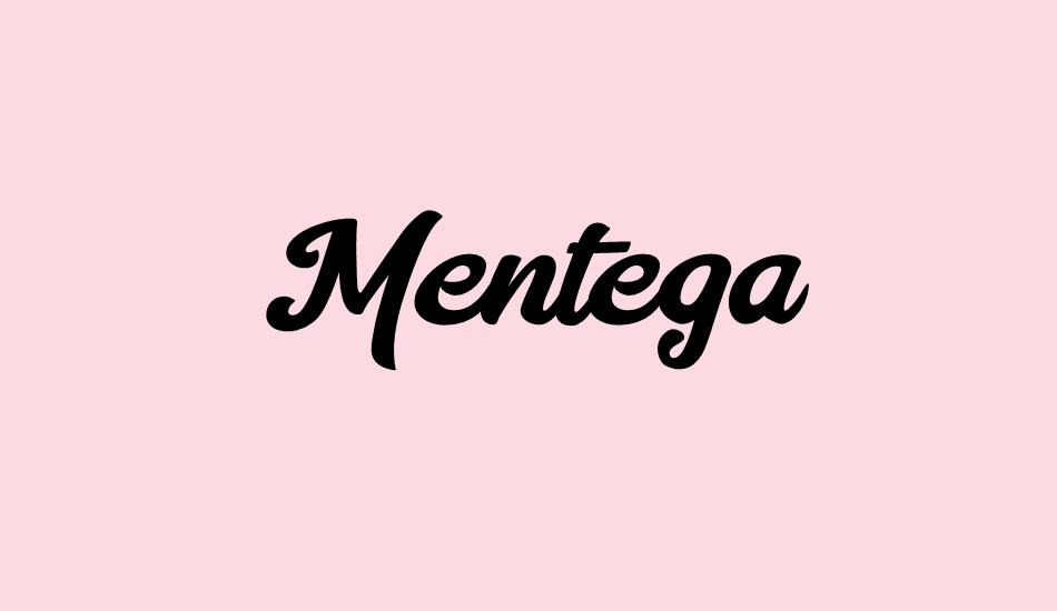 Mentega font big