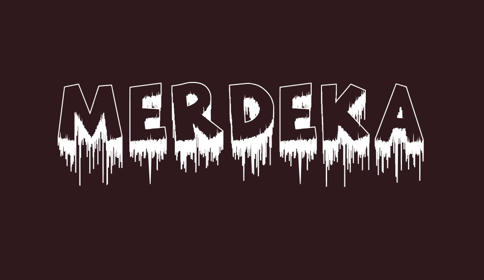 MERDEKA font big