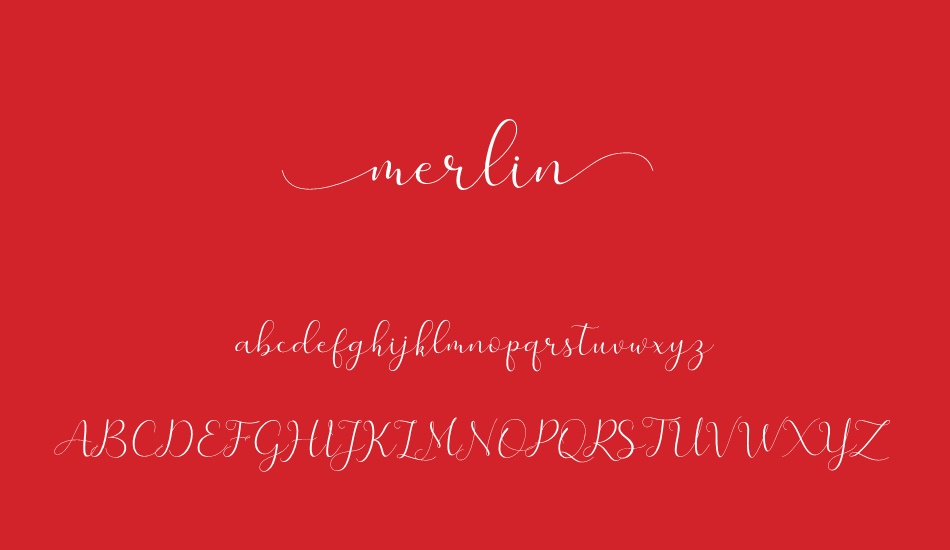 merlin font