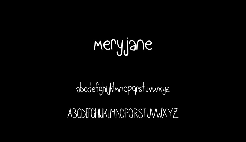 meryjane font