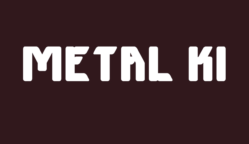 METAL KINGDOM font big