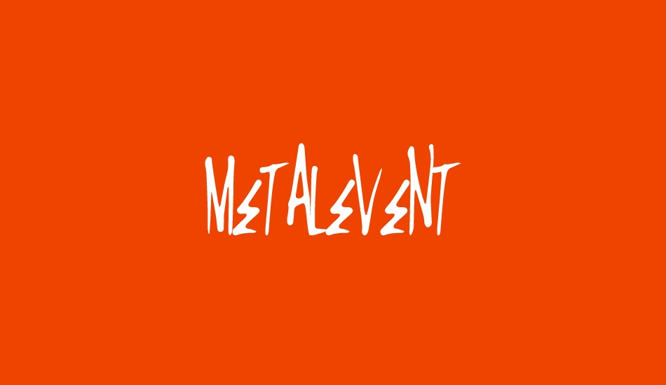 MetalEvent font big